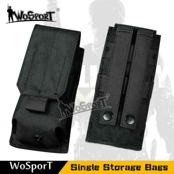 WST MOLLE AR15 / M4 Single Magazine Closed Pouch – MC WST MOLLE AR15 / M4 Single Magazine Closed Pouch – MC