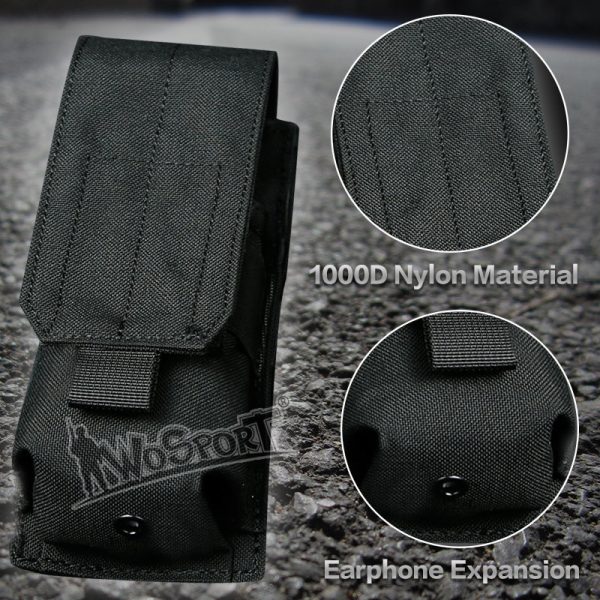 WST MOLLE AR15 / M4 Single Magazine Closed Pouch – Green WST MOLLE AR15 / M4 Single Magazine Closed Pouch – Green