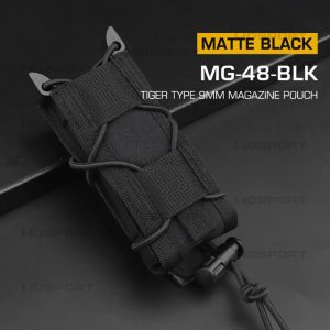 WST TIGER Type Pistol Magazine MOLLE Pouch – Black