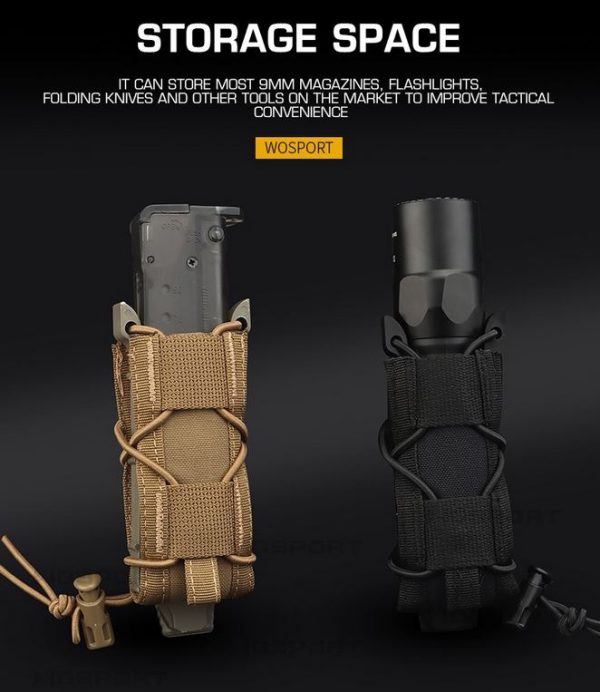 WST TIGER Type Pistol Magazine MOLLE Pouch – MC
