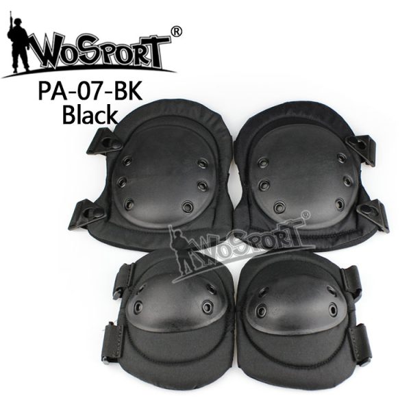 WST SWAT Knee and Elbow Pads Set – Black