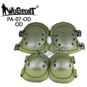 WST SWAT Knee and Elbow Pads Set – Green WST SWAT Knee and Elbow Pads Set – Green