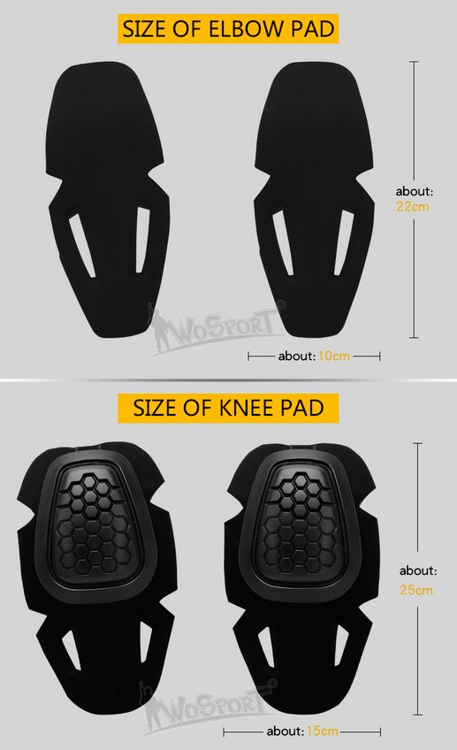 WST G4 Combat Uniform Protector Pads Set – Black WST G4 Combat Uniform Protector Pads Set – Black