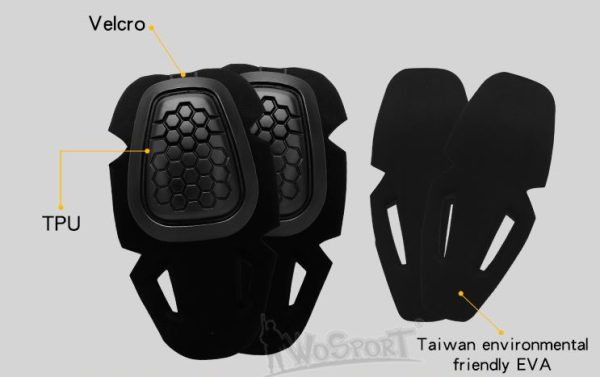 WST G4 Combat Uniform Protector Pads Set – Black WST G4 Combat Uniform Protector Pads Set – Black