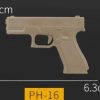 WST G-Series Pistol 3D PVC Patch – Black