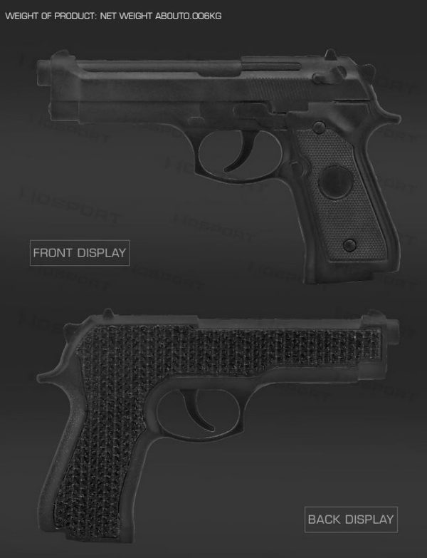 WST 1911 Pistol 3D PVC Patch – Black