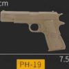 WST 1911 Pistol 3D PVC Patch – Black