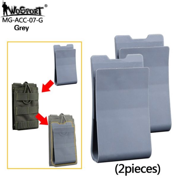 WST M4 (5.56) Magazine Plastic Insert, 2 Pcs - Gray WST M4 (5.56) Magazine Plastic Insert, 2 Pcs - Gray