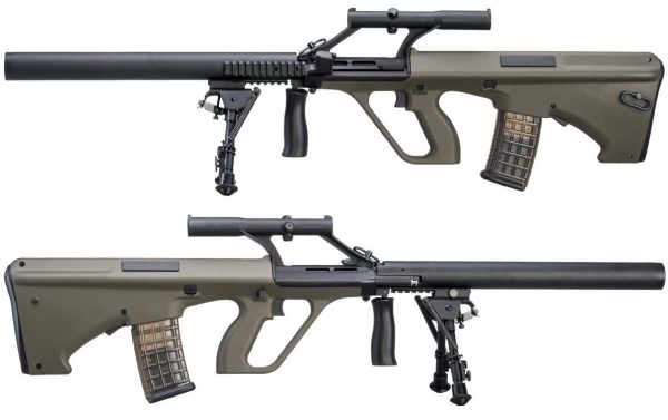 Steyr Aug with silencer (SW-020-AM) - OD Steyr Aug with silencer (SW-020-AM) - OD