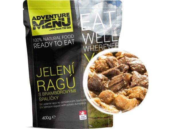 AM MRE Deer Ragout with Potato Cubes (400 g) AM MRE Deer Ragout with Potato Cubes (400 g)