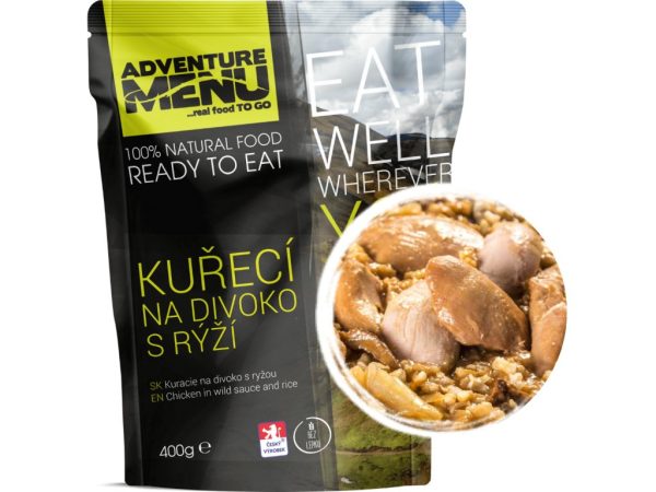 AM MRE Wild-style Chicken with Rice (400 g) AM MRE Wild-style Chicken with Rice (400 g)