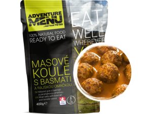 AM MRE Meatballs with basmati and tomato sauce (400 g)