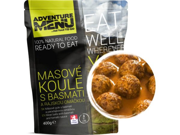 AM MRE Meatballs with basmati and tomato sauce (400 g) AM MRE Meatballs with basmati and tomato sauce (400 g)