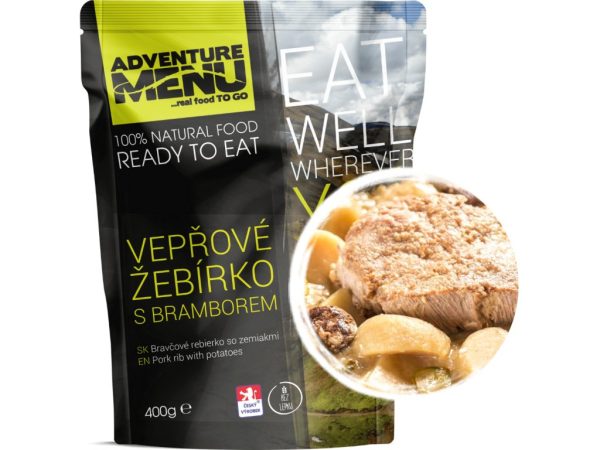 AM MRE Pork Rib with Potatoes (400 g) AM MRE Pork Rib with Potatoes (400 g)