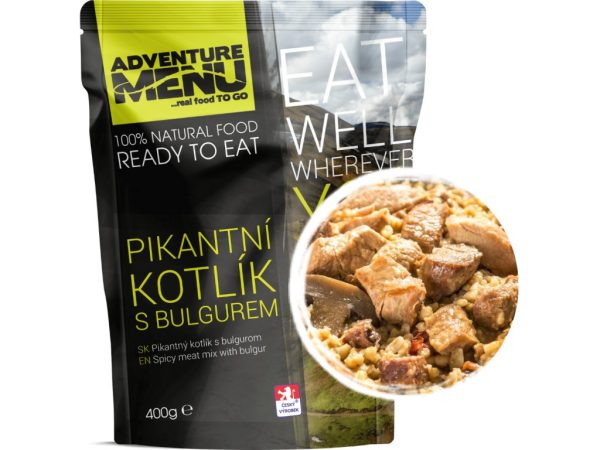 AM MRE Spicy Kettle with Bulgur (400 g) AM MRE Spicy Kettle with Bulgur (400 g)