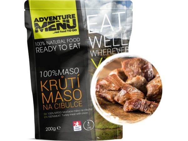 100% MEAT Turkey meat with onion