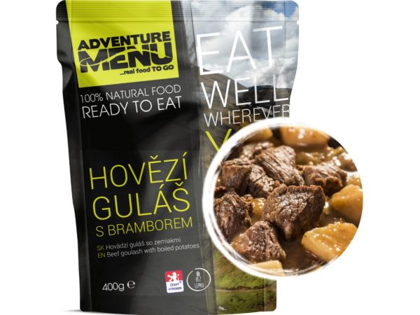 AM MRE Beef Goulash with Potatoes (400 g) AM MRE Beef Goulash with Potatoes (400 g)
