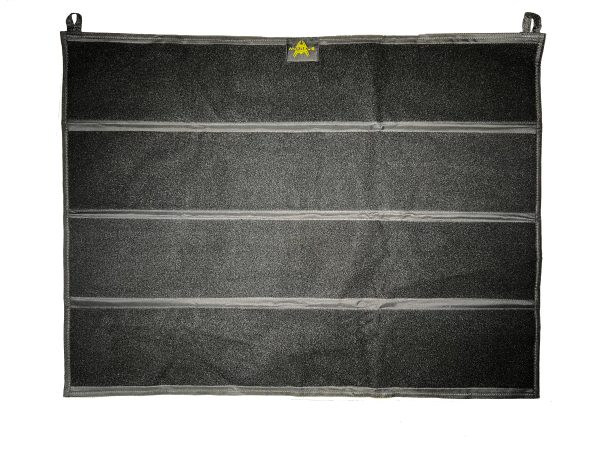 Patch panel for patches with Velcro 70x90cm - black Patch panel for patches with Velcro 70x90cm - black