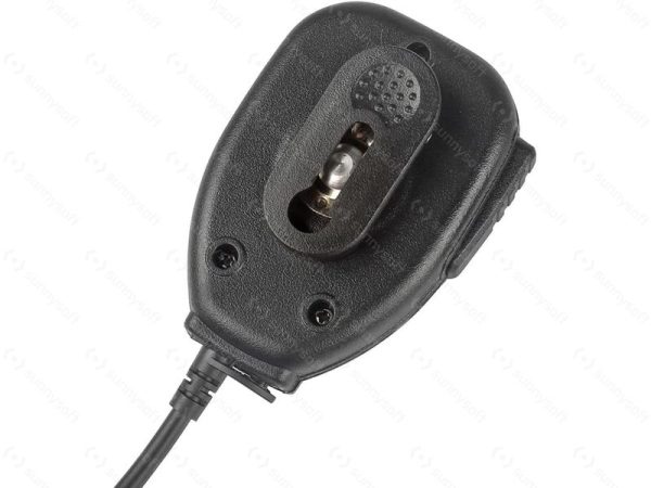 External Speaker with Mic for Baofeng Radios, Kenwood 2-pin - Black