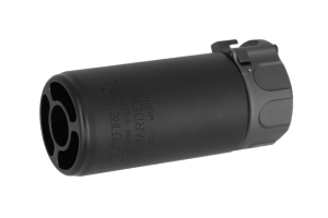 Angry Gun QD WARDEN BLAST Silencer (Full Markings), 14- mm (CCW) - Black Angry Gun QD WARDEN BLAST Silencer (Full Markings), 14- mm (CCW) - Black