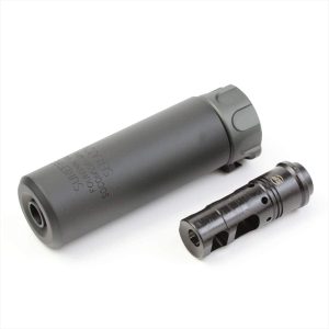 Angry Gun QD Mini SOCOM556 Silencer (Full Markings), 14- mm (CCW) - Black Angry Gun QD Mini SOCOM556 Silencer (Full Markings), 14- mm (CCW) - Black