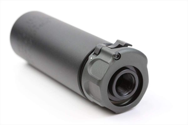 Angry Gun QD Mini SOCOM556 Silencer (Full Markings), 14- mm (CCW) - Black