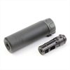 Angry Gun QD Mini SOCOM556 Silencer (Full Markings), 14- mm (CCW) - Tan