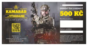 Gift voucher CZK 500,- (Physical) Gift voucher CZK 500,- (Physical)
