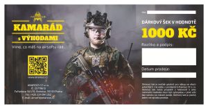 Gift voucher CZK 500,- (Physical) Gift voucher CZK 500,- (Physical)