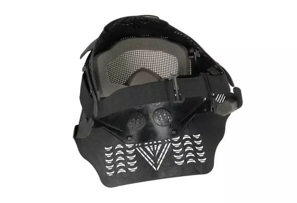 Full face Transformers Ultimate Mask V2, mesh - Black Full face Transformers Ultimate Mask V2, mesh - Black