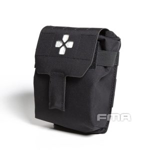 FMA Medium Trauma Kit Medical Pouch (IFAK) - Black FMA Medium Trauma Kit Medical Pouch (IFAK) - Black