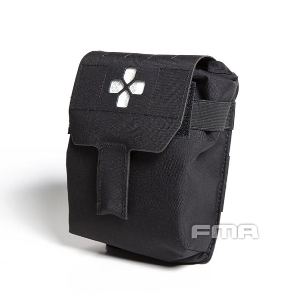 FMA Medium Trauma Kit Medical Pouch (IFAK) - Black FMA Medium Trauma Kit Medical Pouch (IFAK) - Black