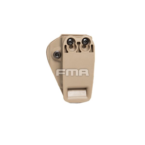 FMA Kydex Single Magazine Carrier / Pouch - Tan