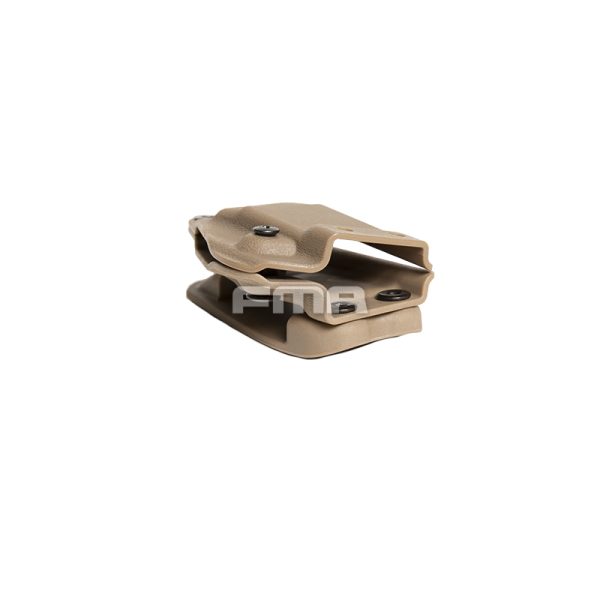 FMA Kydex Single Magazine Carrier / Pouch - Tan