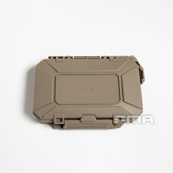 FMA MOLLE ADMIN Storage Carry Box - Tan FMA MOLLE ADMIN Storage Carry Box - Tan