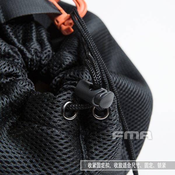 FMA Mesh Cloth Bag for Helmet - Black FMA Mesh Cloth Bag for Helmet - Black