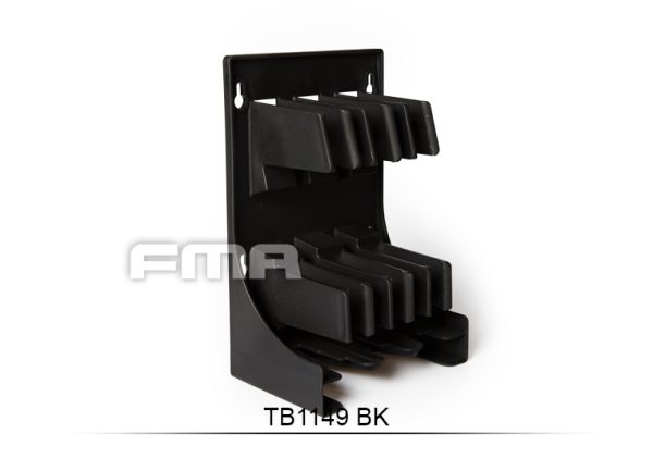 FMA Stand / Storage for 3 Magazines M4 / AR15 - Black FMA Stand / Storage for 3 Magazines M4 / AR15 - Black