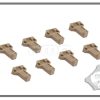 FMA Enlarged Magazine Pouch Pull Tabs, 8 pcs - Tan FMA Enlarged Magazine Pouch Pull Tabs, 8 pcs - Tan