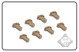 FMA Enlarged Magazine Pouch Pull Tabs, 8 pcs - Tan FMA Enlarged Magazine Pouch Pull Tabs, 8 pcs - Tan
