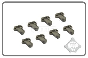 FMA Enlarged Magazine Pouch Pull Tabs, 8 pcs - Green FMA Enlarged Magazine Pouch Pull Tabs, 8 pcs - Green