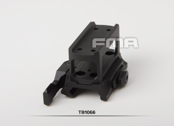 FMA Aimpoint T1 Red Dot Sight Raised QD Mount - Black FMA Aimpoint T1 Red Dot Sight Raised QD Mount - Black
