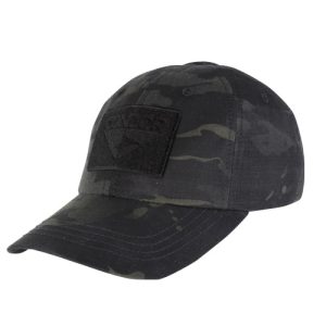 CONDOR Tactical Cap OPERATOR with Velcro Panels - Multicam Black® CONDOR Tactical Cap OPERATOR with Velcro Panels - Multicam Black®