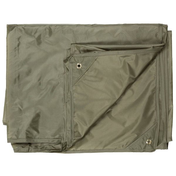 Lightweight Waterproof Tarp 3x3 m - Olive Lightweight Waterproof Tarp 3x3 m - Olive