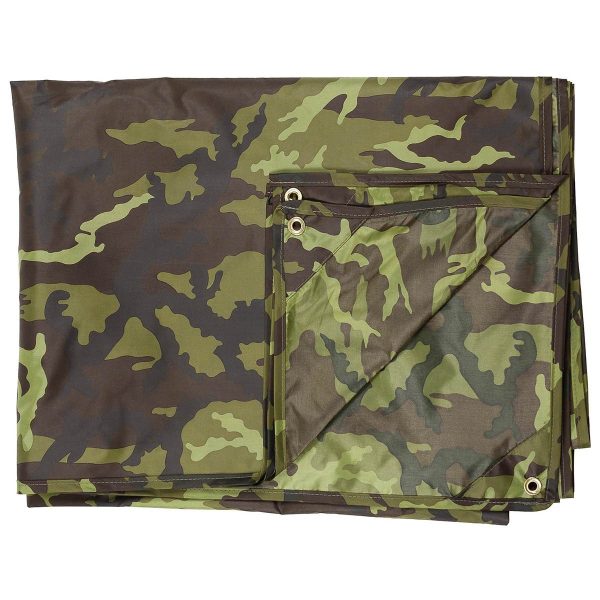 Lightweight Waterproof Tarp 3x3 m - vz.95 Lightweight Waterproof Tarp 3x3 m - vz.95