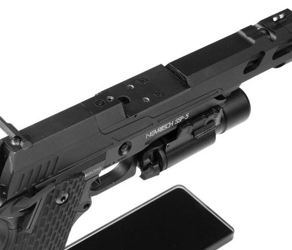 Novritsch MICRO V3 Red Dot Mount Plate for SSP5 Pistol - Red Novritsch MICRO V3 Red Dot Mount Plate for SSP5 Pistol - Red