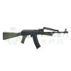 LCT AK-74M (LCK74M) Airsoft Rifle – Black / Green
