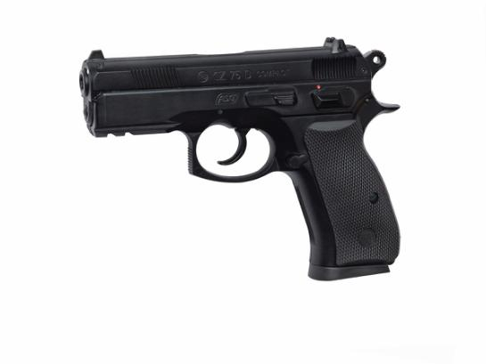 ASG CZ 75D Compact GNB Pistol (Fixed Slide) - Black ASG CZ 75D Compact GNB Pistol (Fixed Slide) - Black