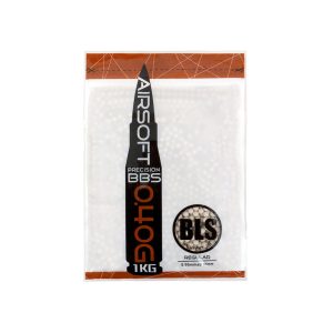 BLS PRECISION UH Airsoft Pellets 0.40g, 2500 BBs (Bag) - White BLS PRECISION UH Airsoft Pellets 0.40g, 2500 BBs (Bag) - White