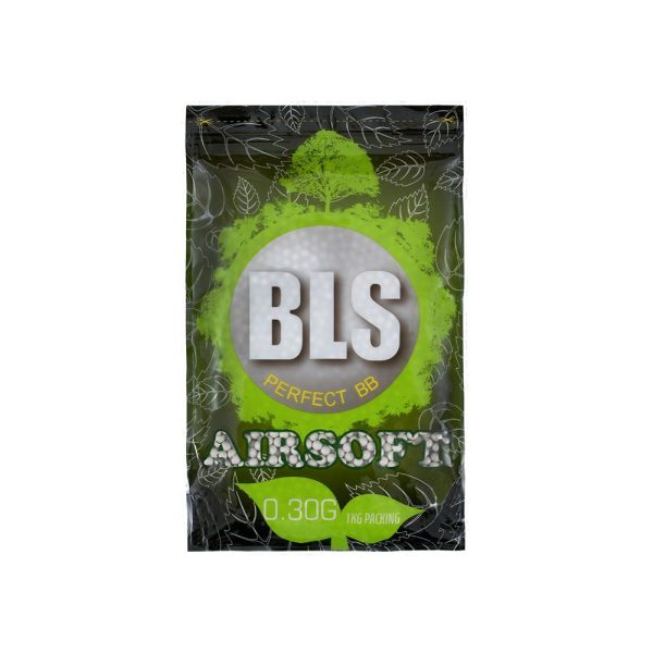 BLS BIO Airsoft Pellets 0.30g, 3300 BBs (Bag) - White BLS BIO Airsoft Pellets 0.30g, 3300 BBs (Bag) - White
