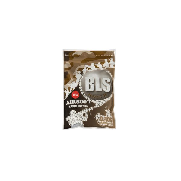 BLS BIO UH Airsoft Pellets 0.40g, 1000 BBs (Bag) - White BLS BIO UH Airsoft Pellets 0.40g, 1000 BBs (Bag) - White